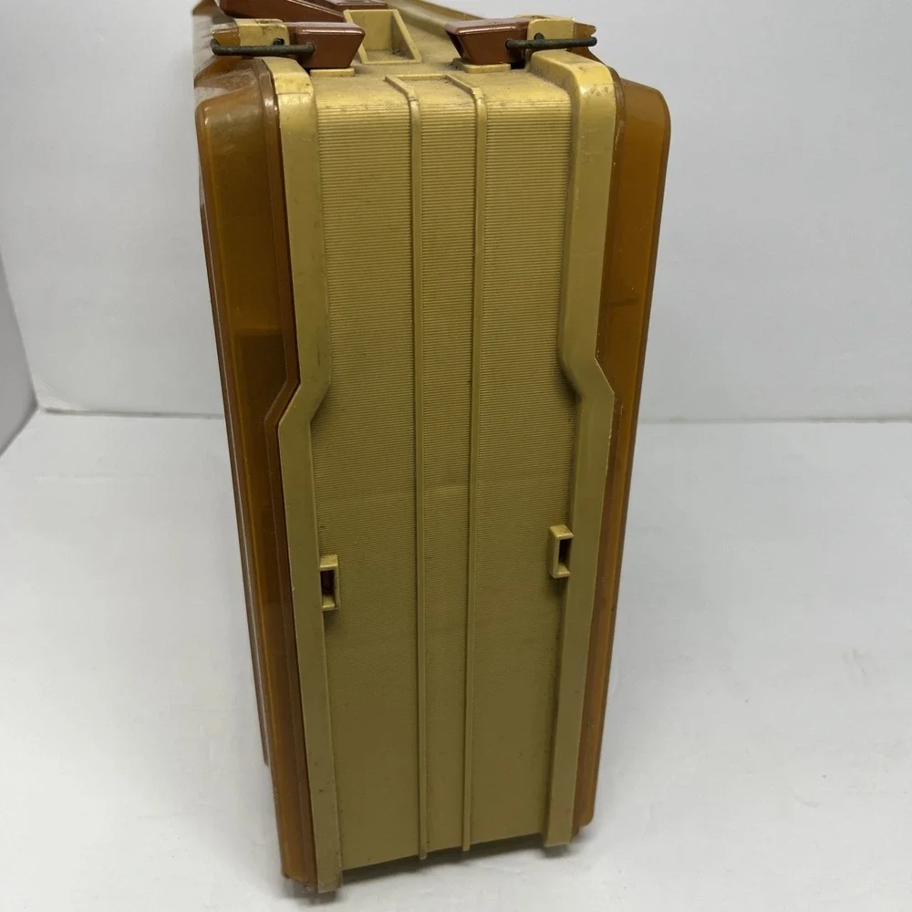 Vintage Magnum By Plano Double Sided Portable Fishing Tackle Box Organizer 1162